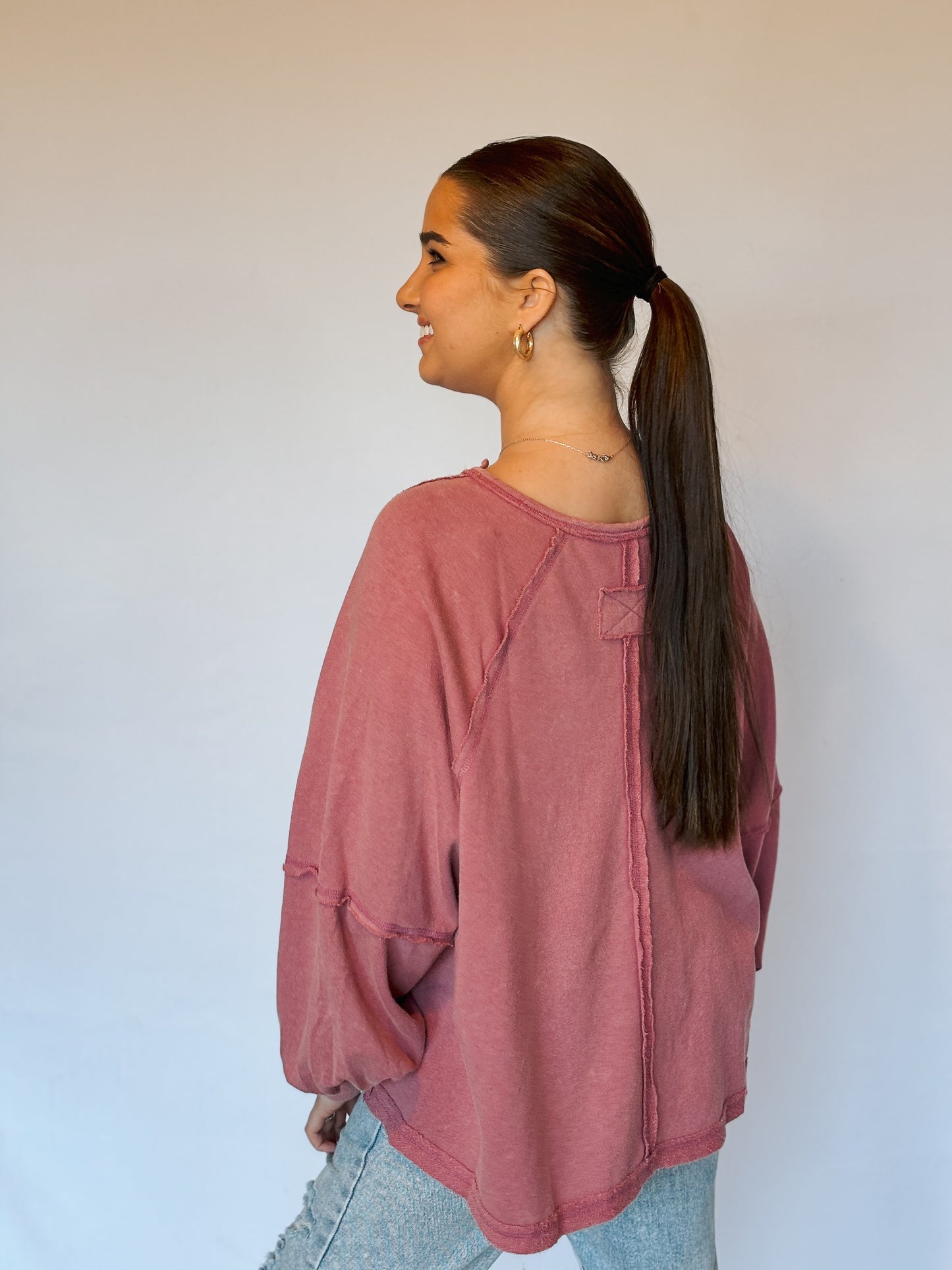 Erin Mineral Washed Top